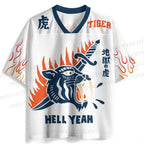 Tiger Printed Jersey Shirts