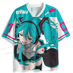 Hatsune Miku Jersey Shirts
