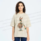 Unisex Bugs Bunny Rabbit Printed Washed Tee