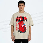 Unisex Akira Printed Washed Tee