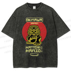 Unisex Hattori Hanzo Printed Washed Tee