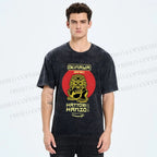 Unisex Hattori Hanzo Printed Washed Tee