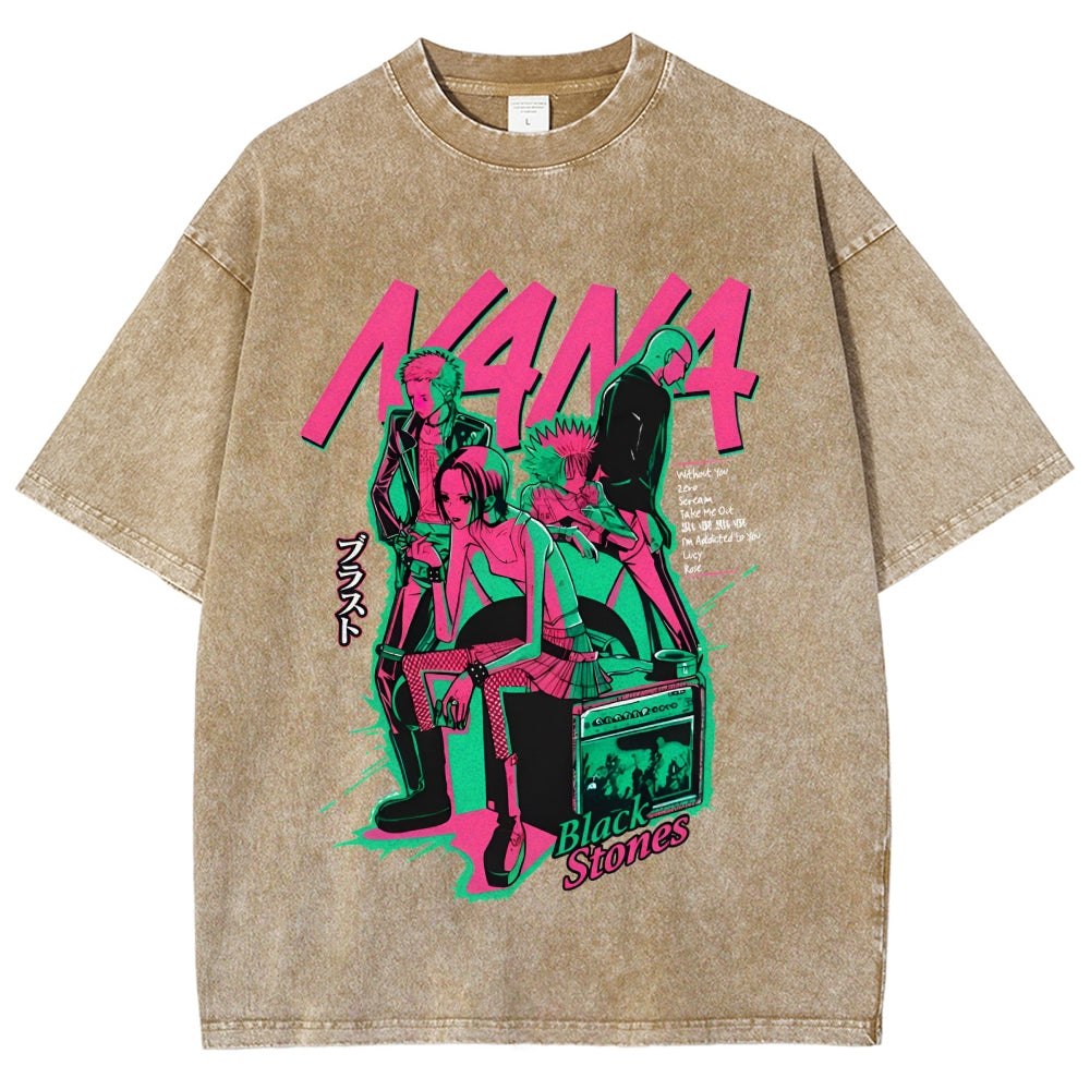 Nana Osaki Manga Washed T-Shirt