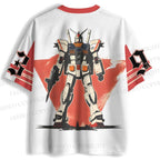 Gundam RX-93 Nu Printed Jersey Shirts