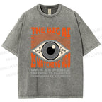 Unisex The Big AI Is Watching You Printed Washed Tee