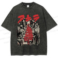 Unisex Akira: The Final Battle Printed Washed Tee