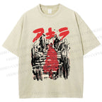 Unisex Akira: The Final Battle Printed Washed Tee