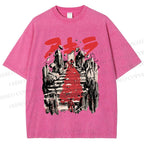 Unisex Akira: The Final Battle Printed Washed Tee