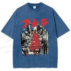 Unisex Akira: The Final Battle Printed Washed Tee