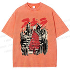 Unisex Akira: The Final Battle Printed Washed Tee