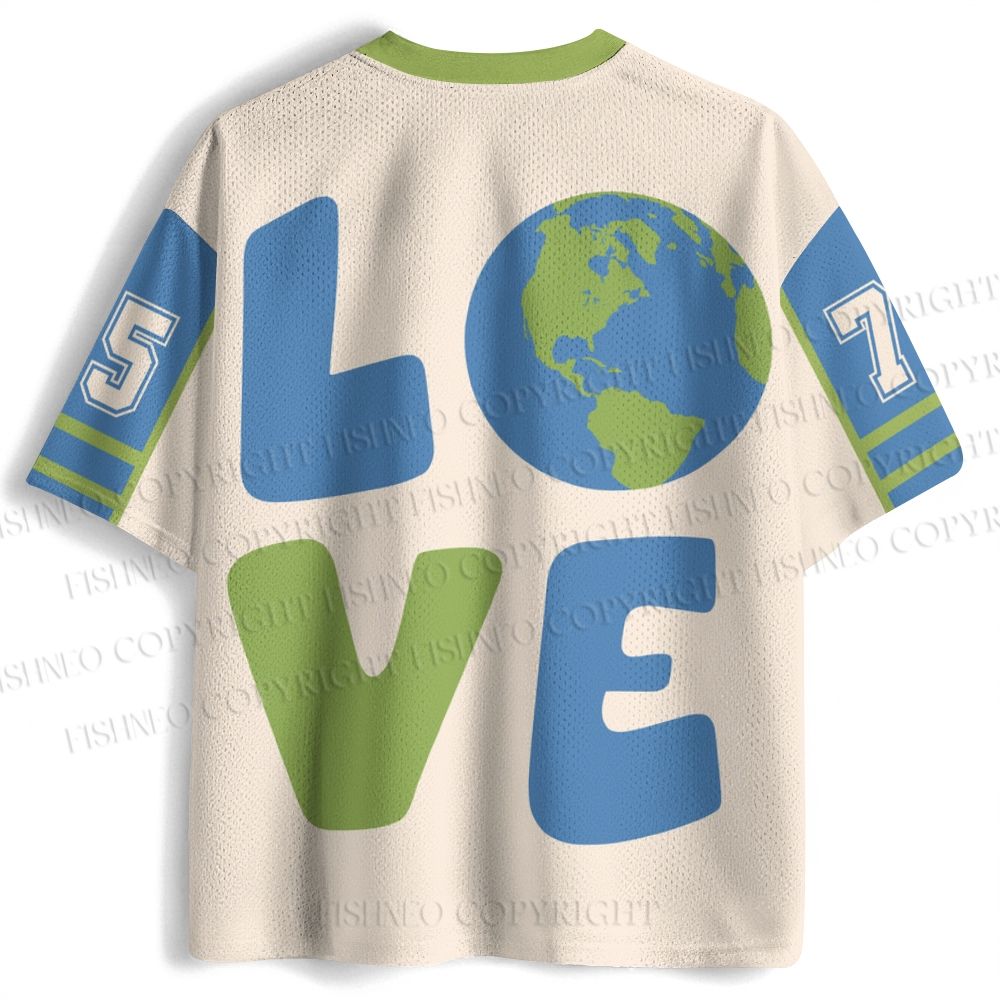 Nature Peace Love Jersey Shirts