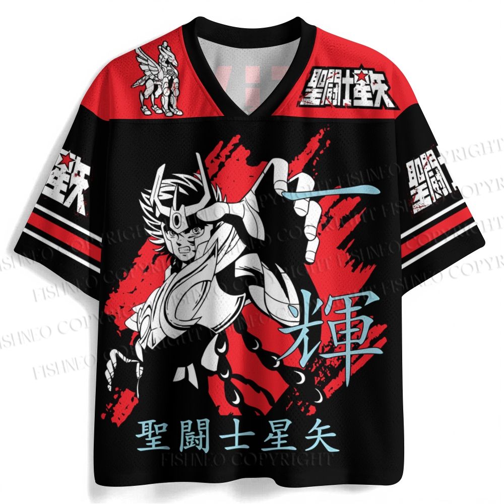 Saint Seiya Printed Jersey Shirts
