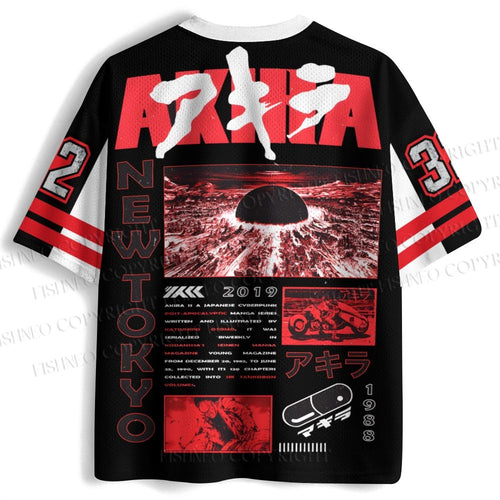 Akira Printed Jersey Shirts