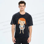 Unisex Yoshitomo Nara No Nukes Printed Washed Tee