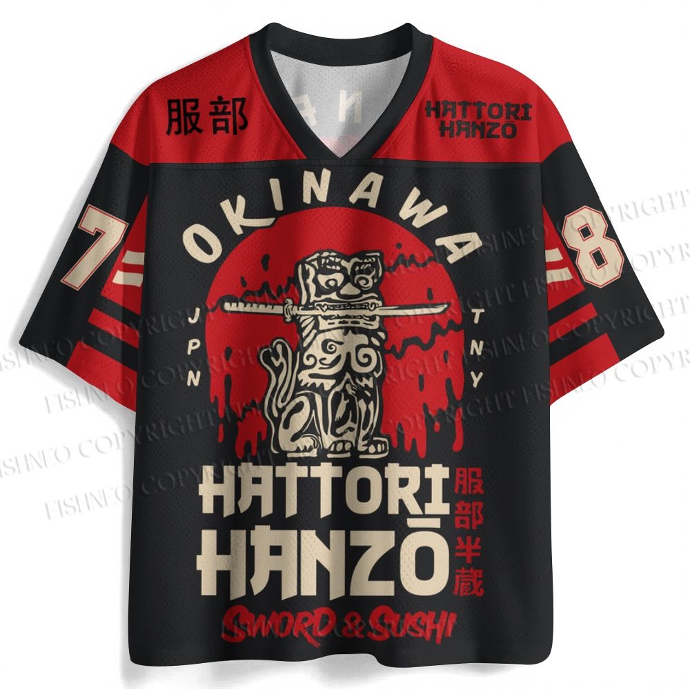 Hattori Hanzo Printed Jersey Shirts