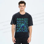 Unisex Project Hail Mary: Geometric Rocky Printed Washed Tee