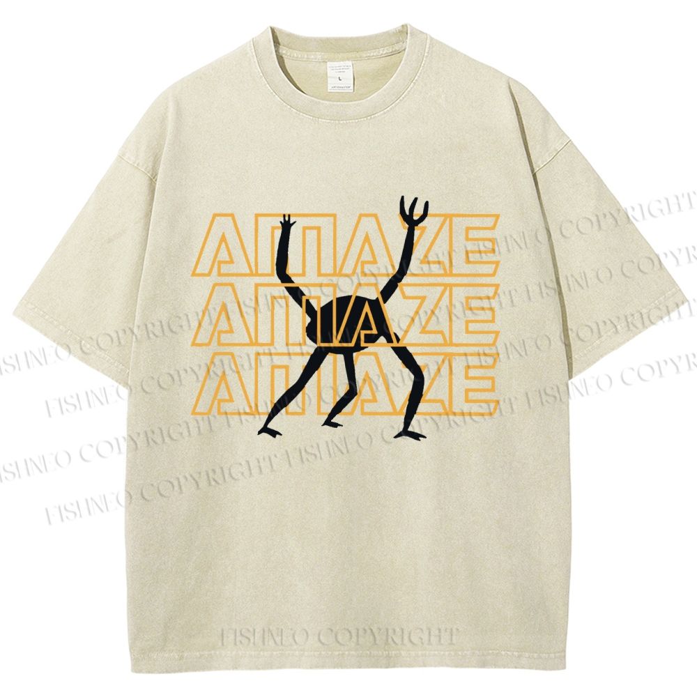 Unisex Project Hail Mary: Amaze Printed Washed Tee