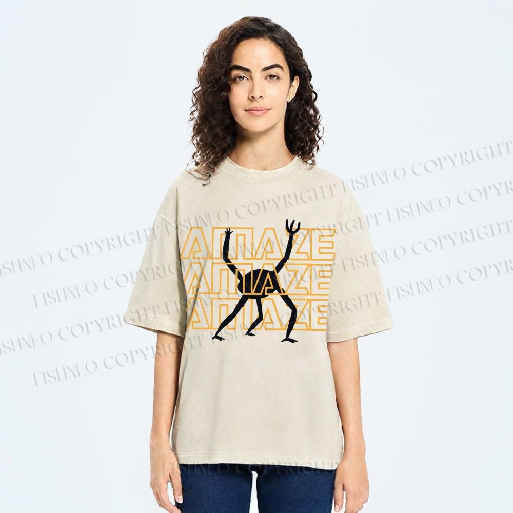 Unisex Project Hail Mary: Amaze Printed Washed Tee