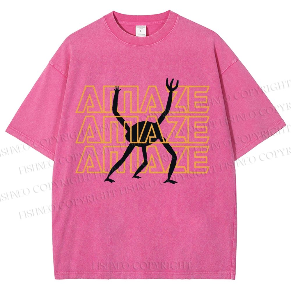 Unisex Project Hail Mary: Amaze Printed Washed Tee
