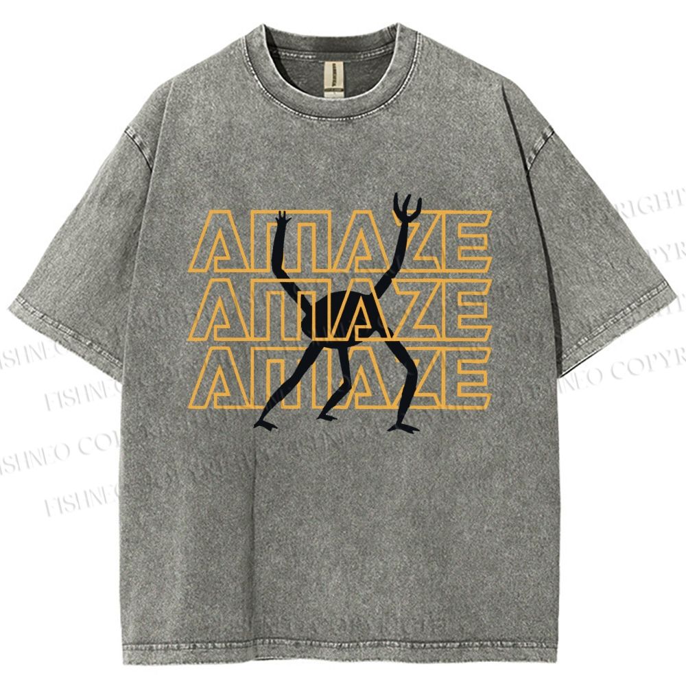 Unisex Project Hail Mary: Amaze Printed Washed Tee