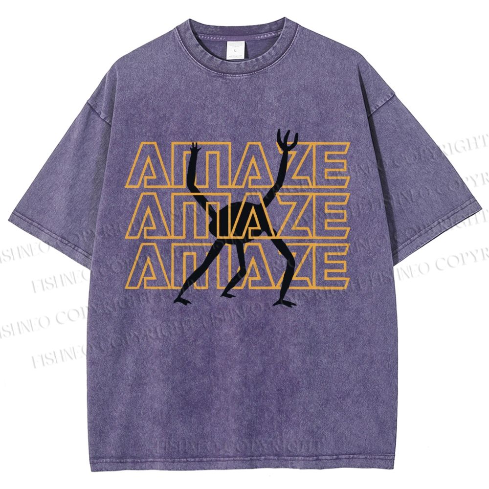 Unisex Project Hail Mary: Amaze Printed Washed Tee