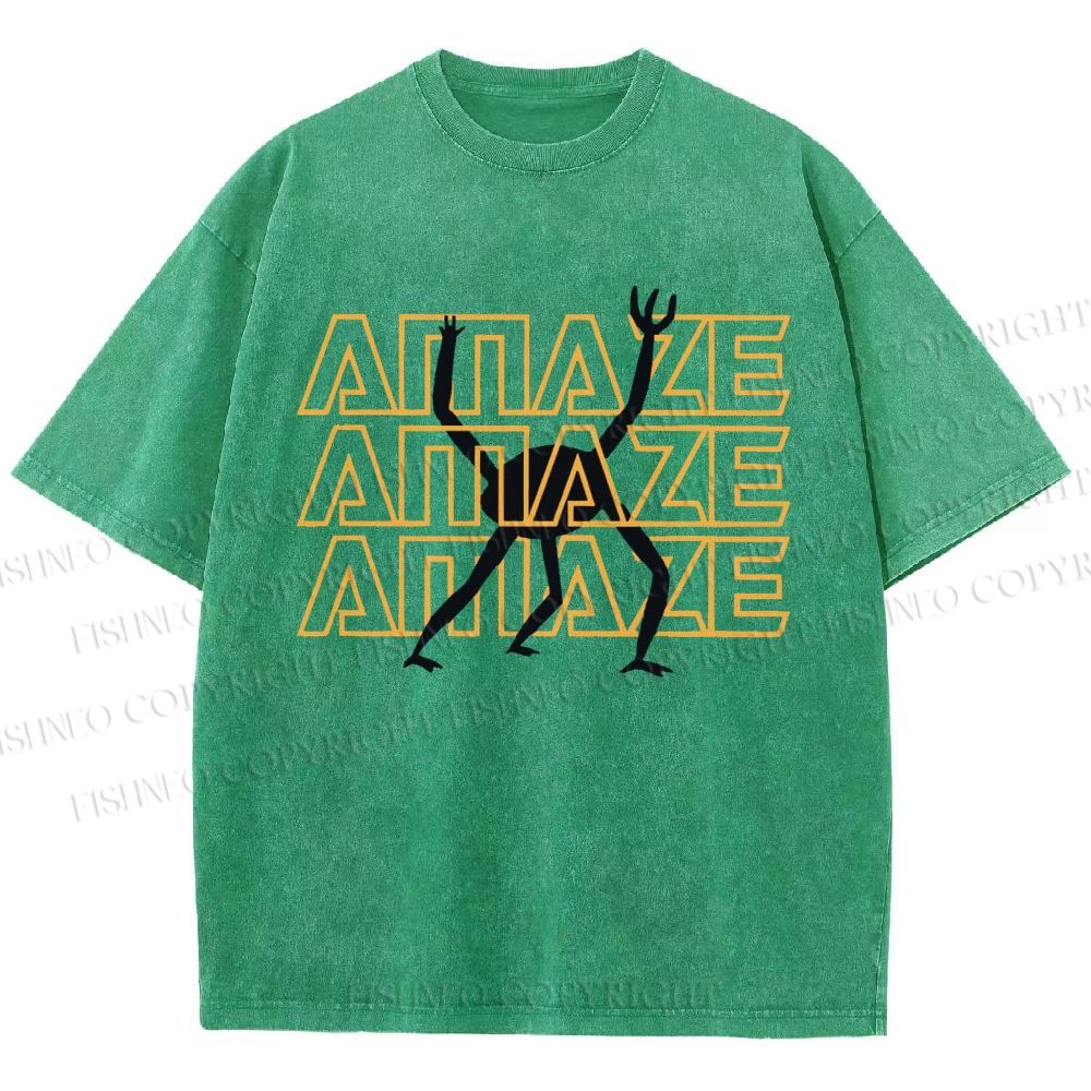 Unisex Project Hail Mary: Amaze Printed Washed Tee