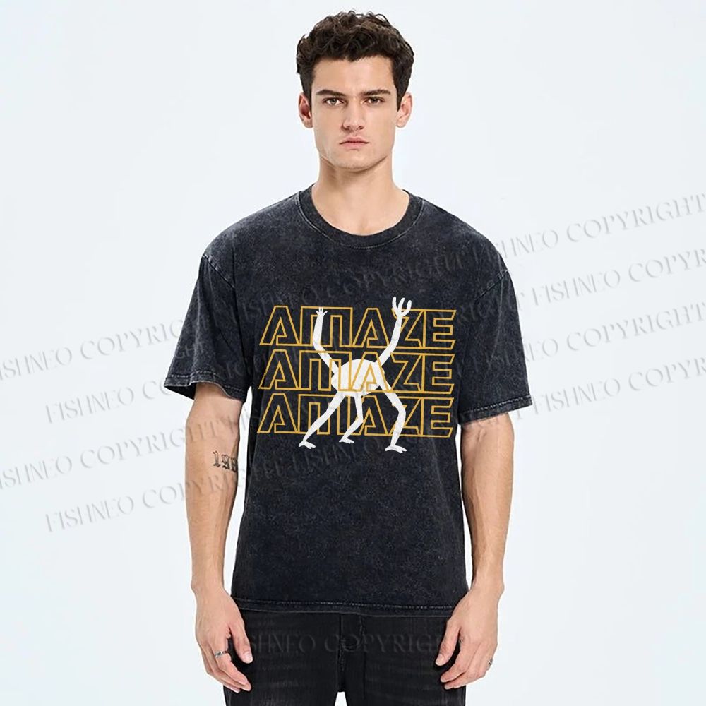 Unisex Project Hail Mary: Amaze Printed Washed Tee