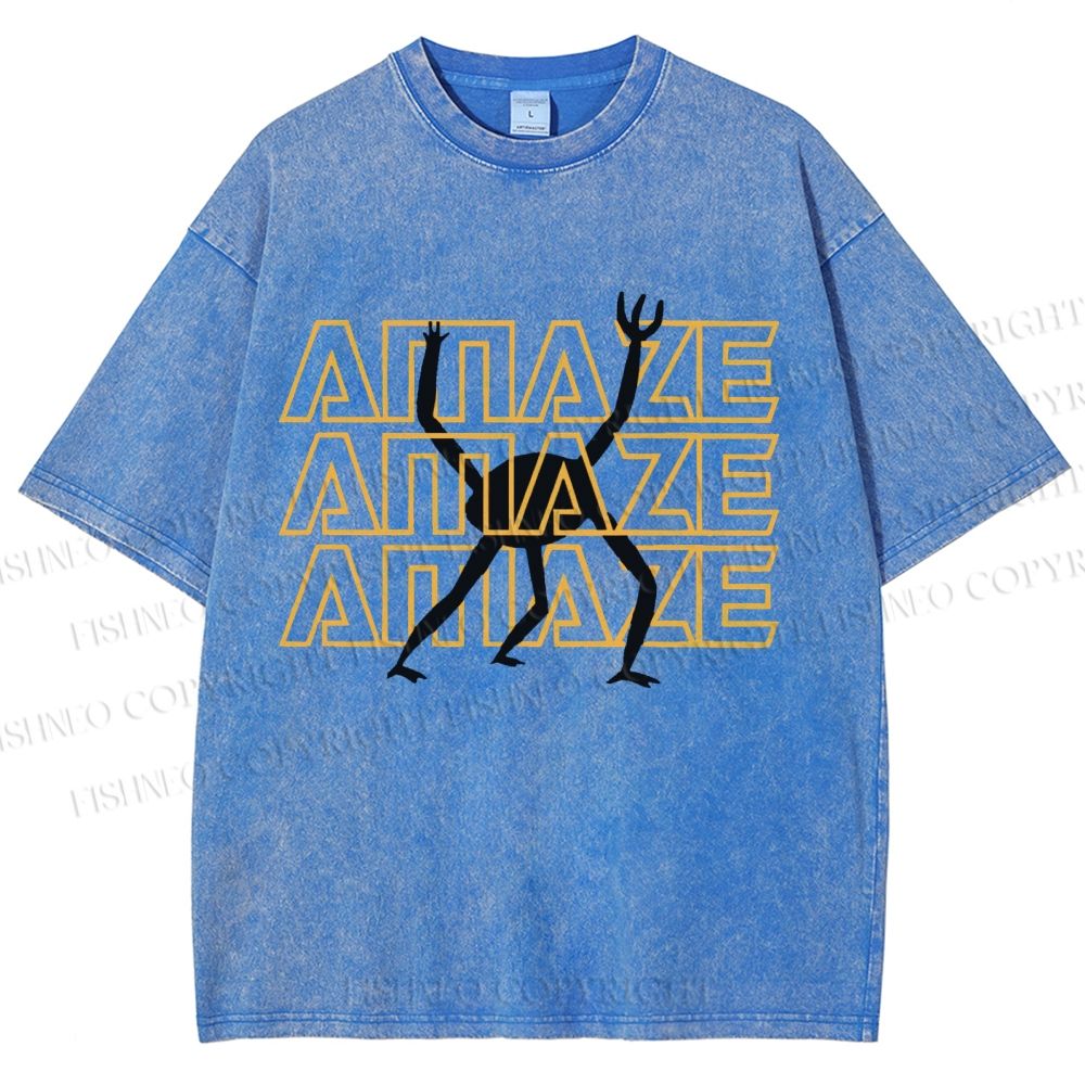 Unisex Project Hail Mary: Amaze Printed Washed Tee