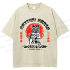 Unisex Hattori Hanzo Printed Washed Tee