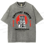 Unisex Hattori Hanzo Printed Washed Tee
