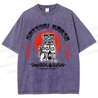 Unisex Hattori Hanzo Printed Washed Tee