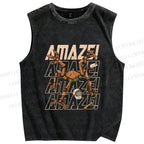 Unisex Project Hail Mary: Rocky the Engineer Printed Washed Tank Top