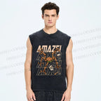 Unisex Project Hail Mary: Rocky the Engineer Printed Washed Tank Top