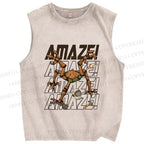 Unisex Project Hail Mary: Rocky the Engineer Printed Washed Tank Top