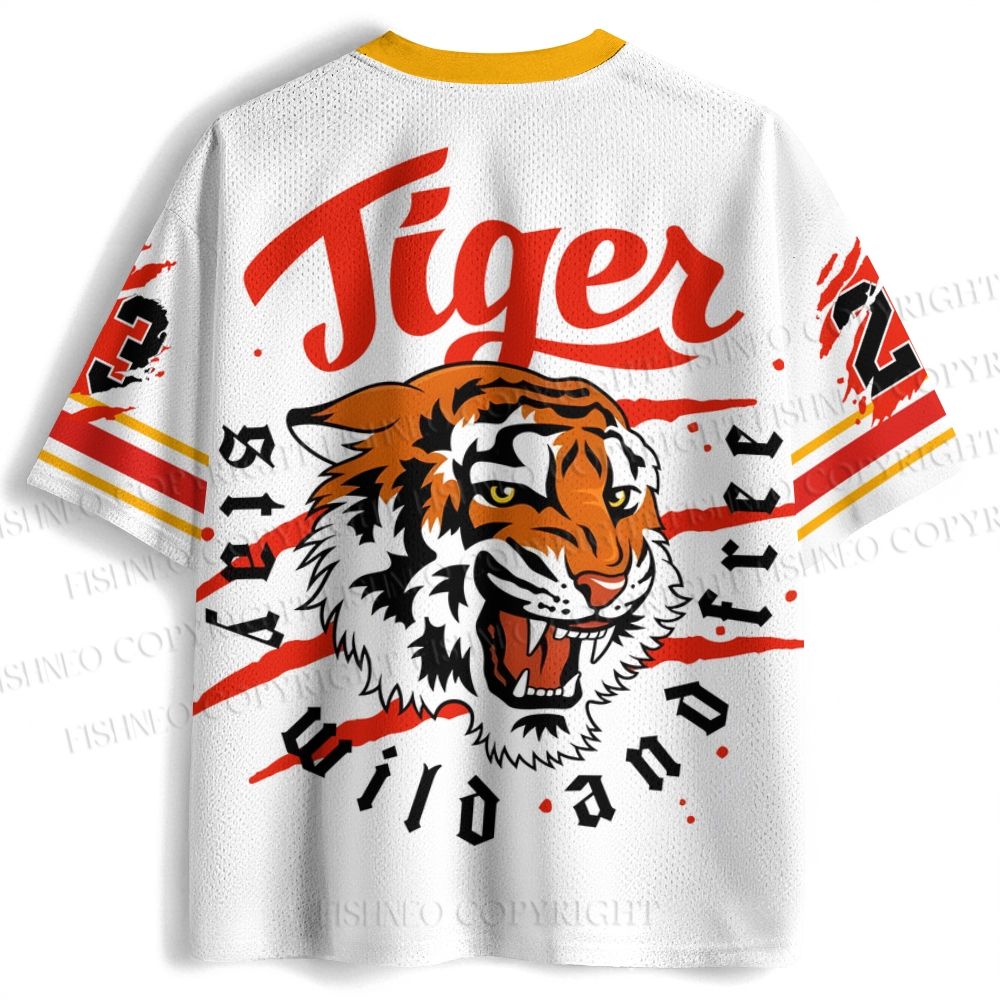 Tiger Printed Jersey Shirts