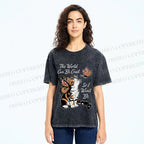 Unisex Kind in a Cruel World Printed Washed Tee