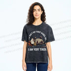 Unisex Ain’t My First Rodeo Printed Washed Tee