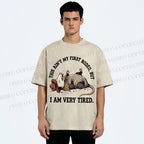 Unisex Ain’t My First Rodeo Printed Washed Tee