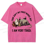 Unisex Ain’t My First Rodeo Printed Washed Tee