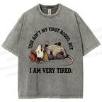 Unisex Ain’t My First Rodeo Printed Washed Tee