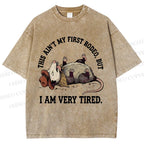 Unisex Ain’t My First Rodeo Printed Washed Tee