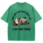 Unisex Ain’t My First Rodeo Printed Washed Tee