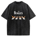 Unisex The Beagles Printed Washed Tee
