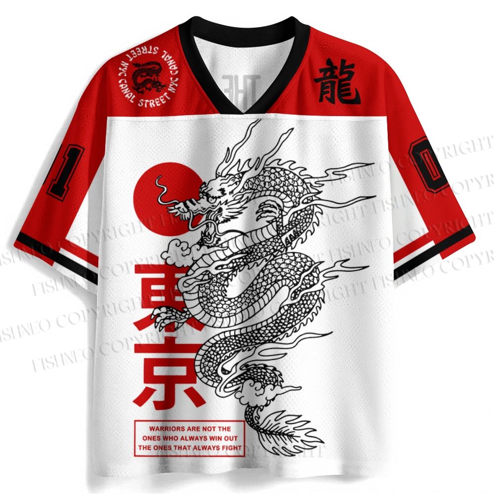 Dragon in Tokyo Jersey Shirts