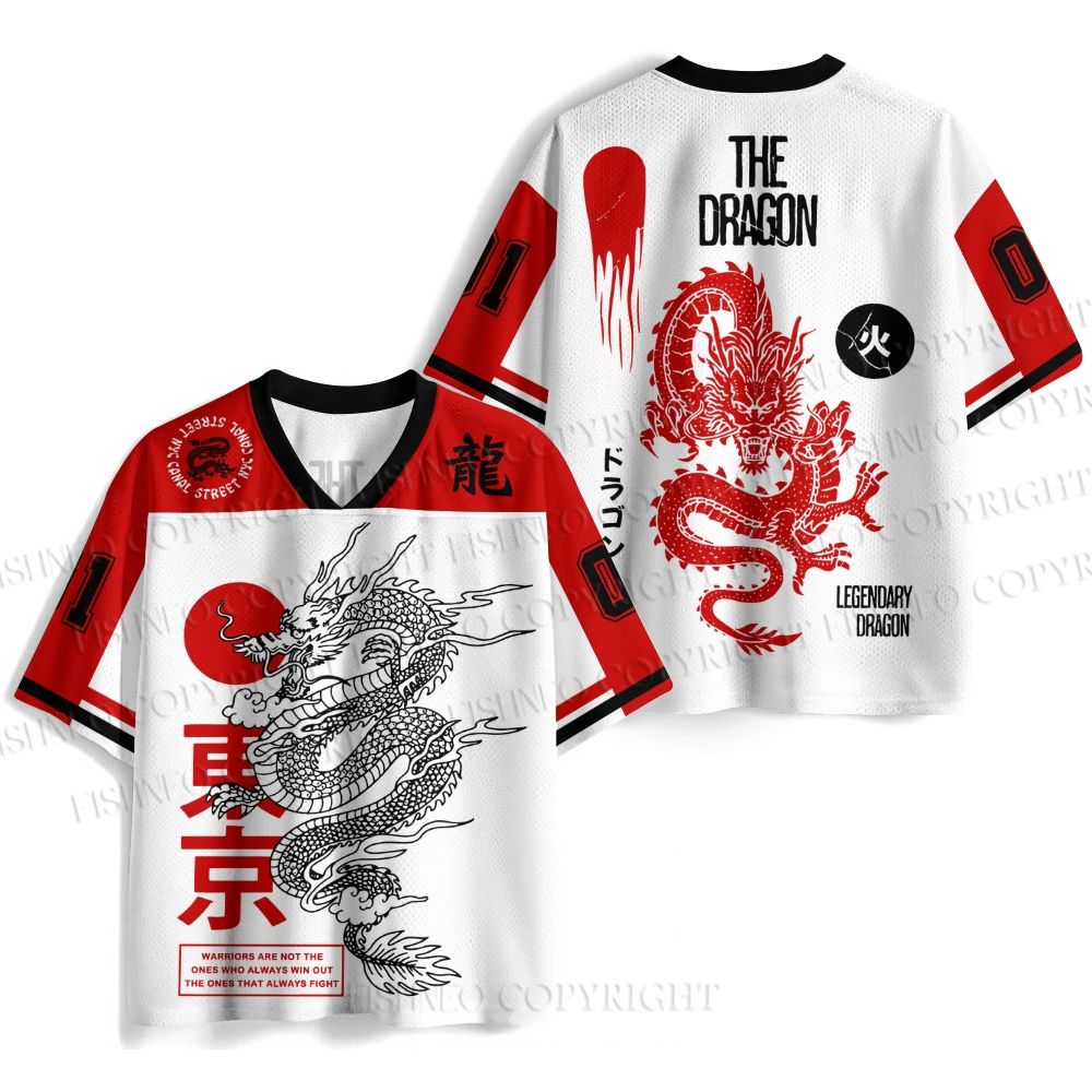 Dragon in Tokyo Jersey Shirts