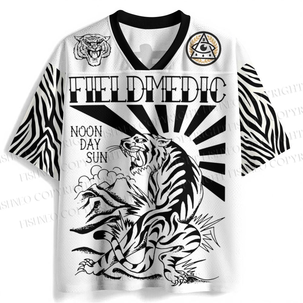 Tiger Printed Jersey Shirts
