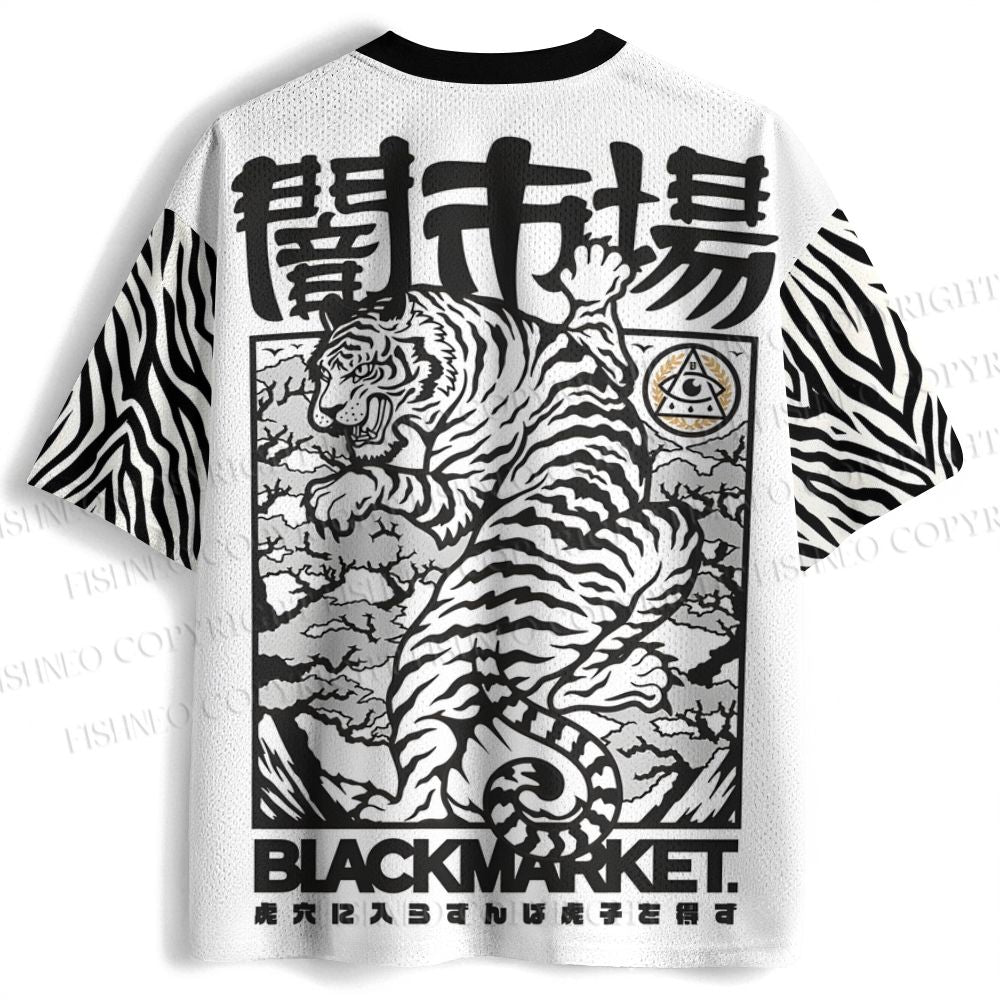 Tiger Printed Jersey Shirts