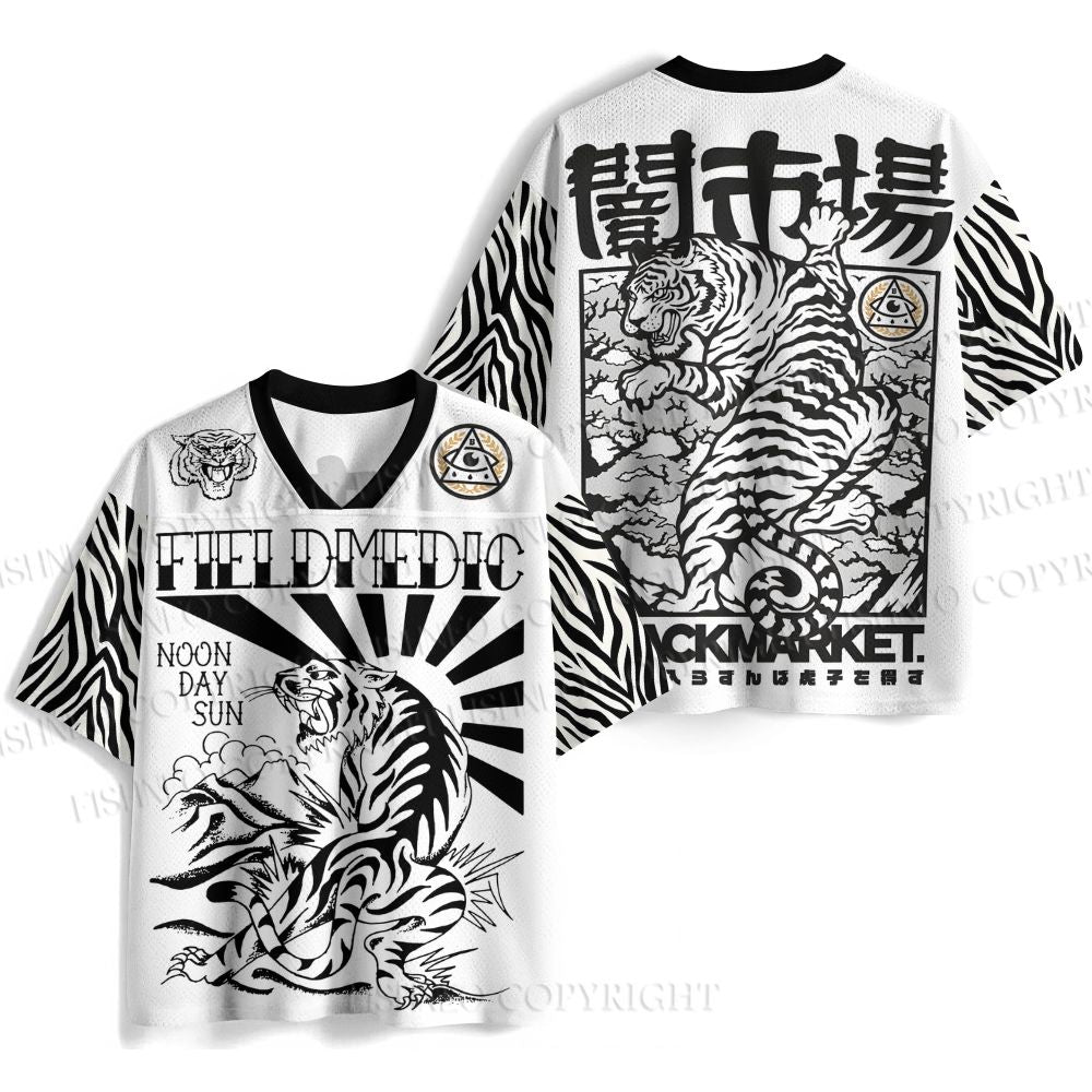 Tiger Printed Jersey Shirts