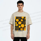 Unisex Yayoi Kusama Tree Rings Printed Washed Tee