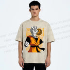 Unisex Dragon Ball Future Gohan Printed Washed Tee